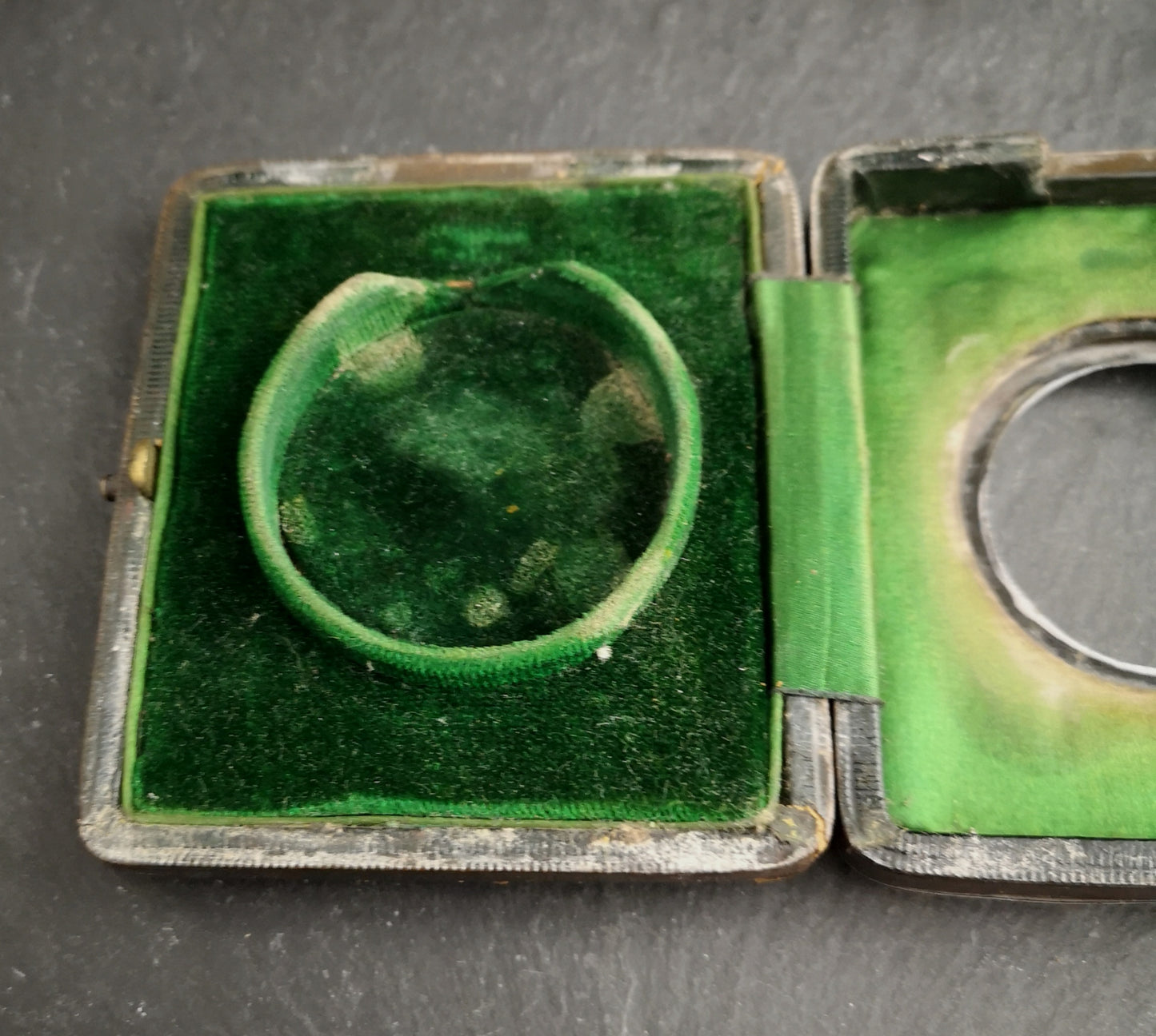 Antique silver pocket watch stand