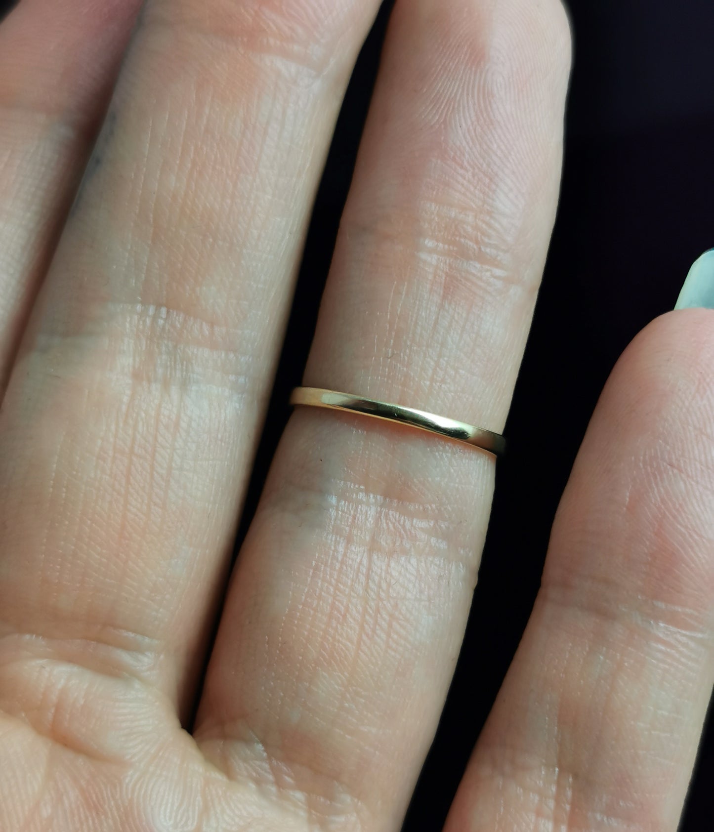 Vintage Art Deco style diamond panel ring, 14ct gold and silver