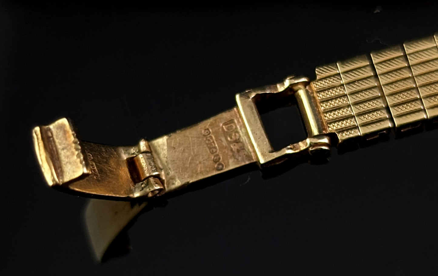 Vintage 9ct gold Ladies Rolex precision wristwatch, boxed watch