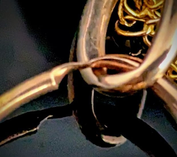 Antique 9ct gold curb link bracelet, Heart padlock