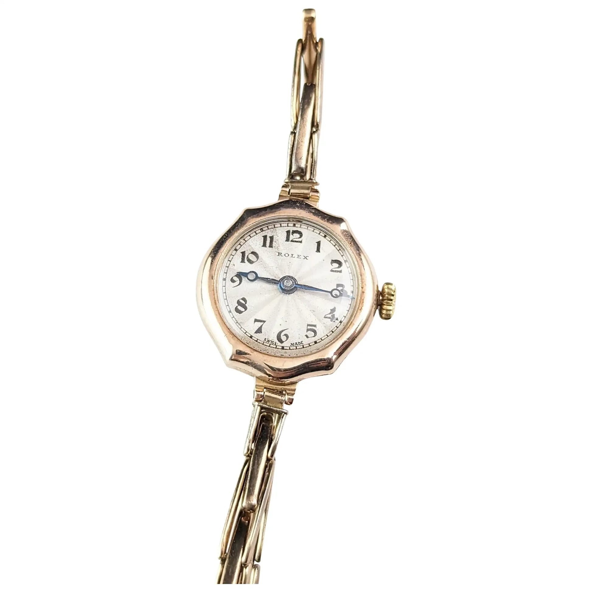 Vintage Ladies 9ct gold Rolex wristwatch, Art Deco – StolenAttic