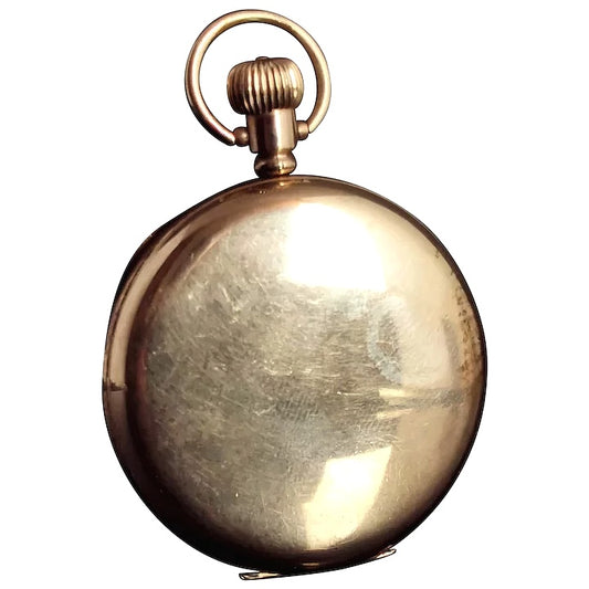 Vintage Art Deco gold plated pocket watch