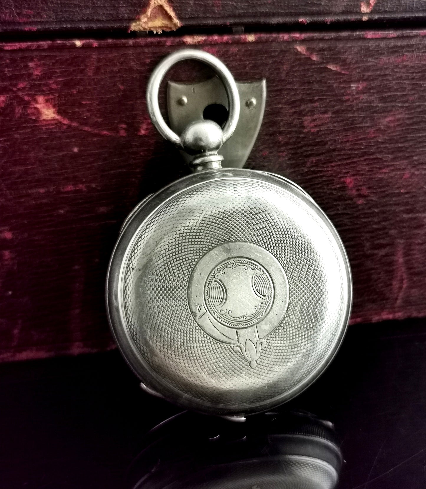 Antique Victorian silver pocket watch, Paragon