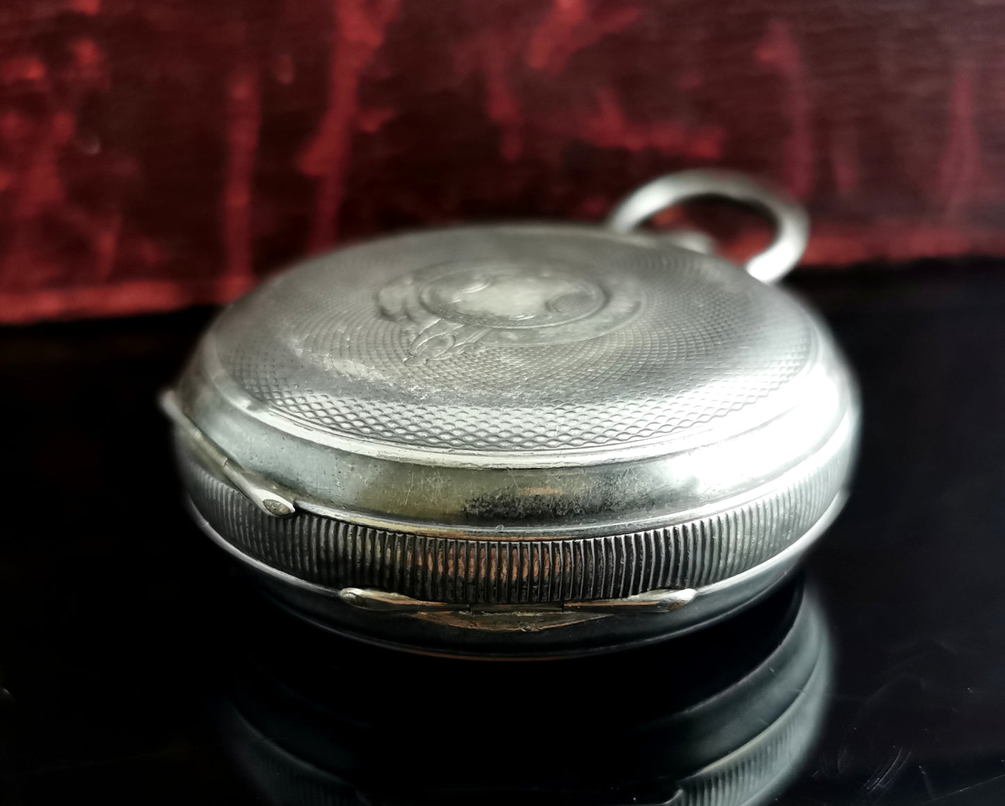 Antique Victorian silver pocket watch, Paragon