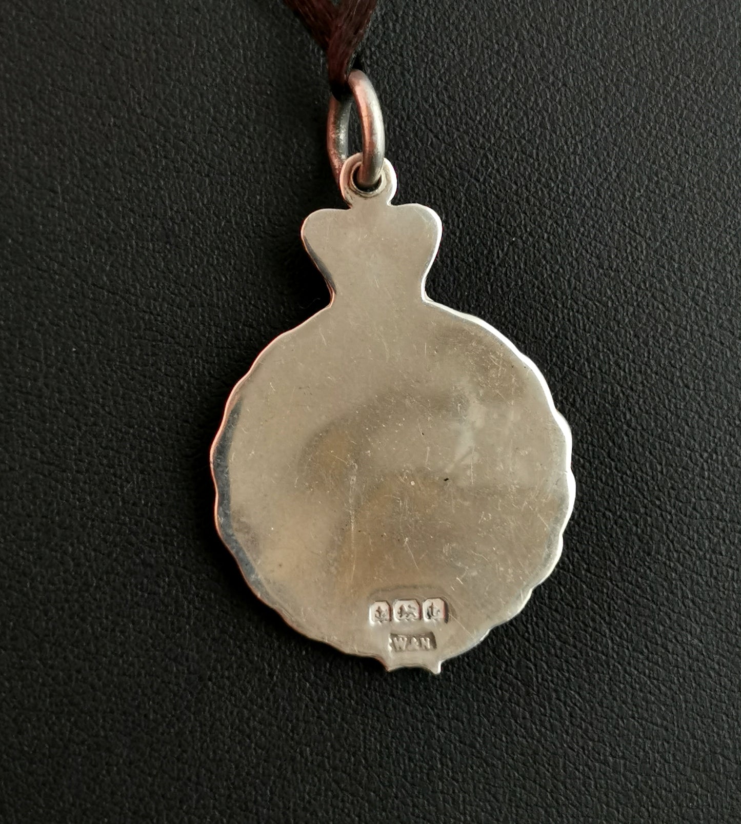 Antique sterling silver watch fob, pendant