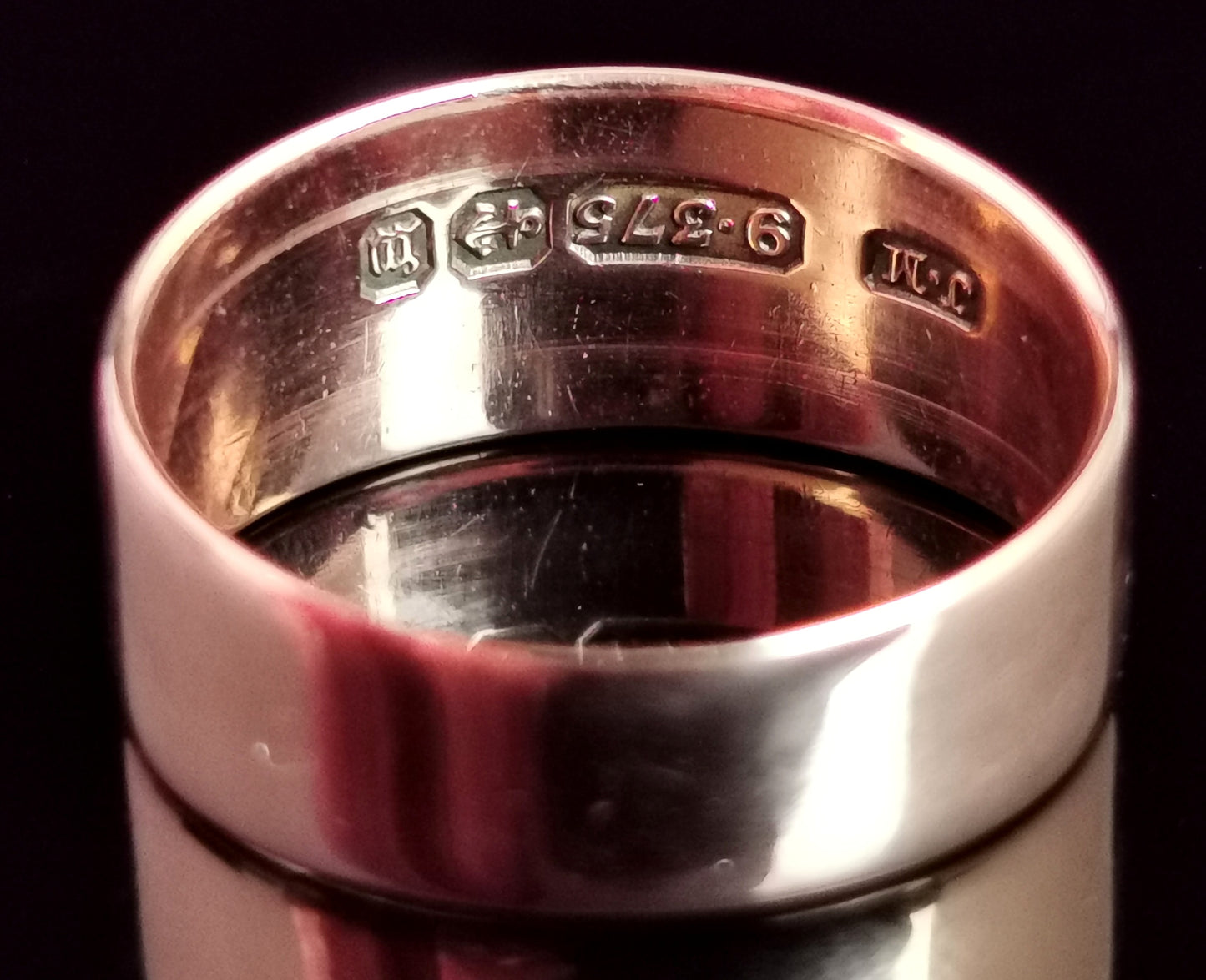Antique Victorian Mizpah Ring, 9ct Rose gold