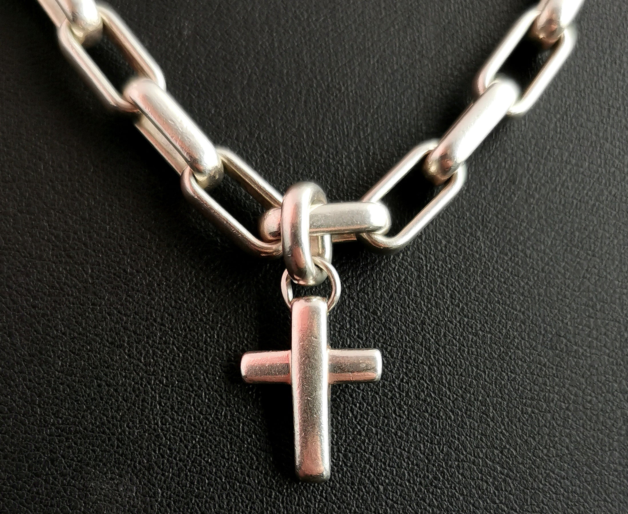 Emporio armani cross necklace store