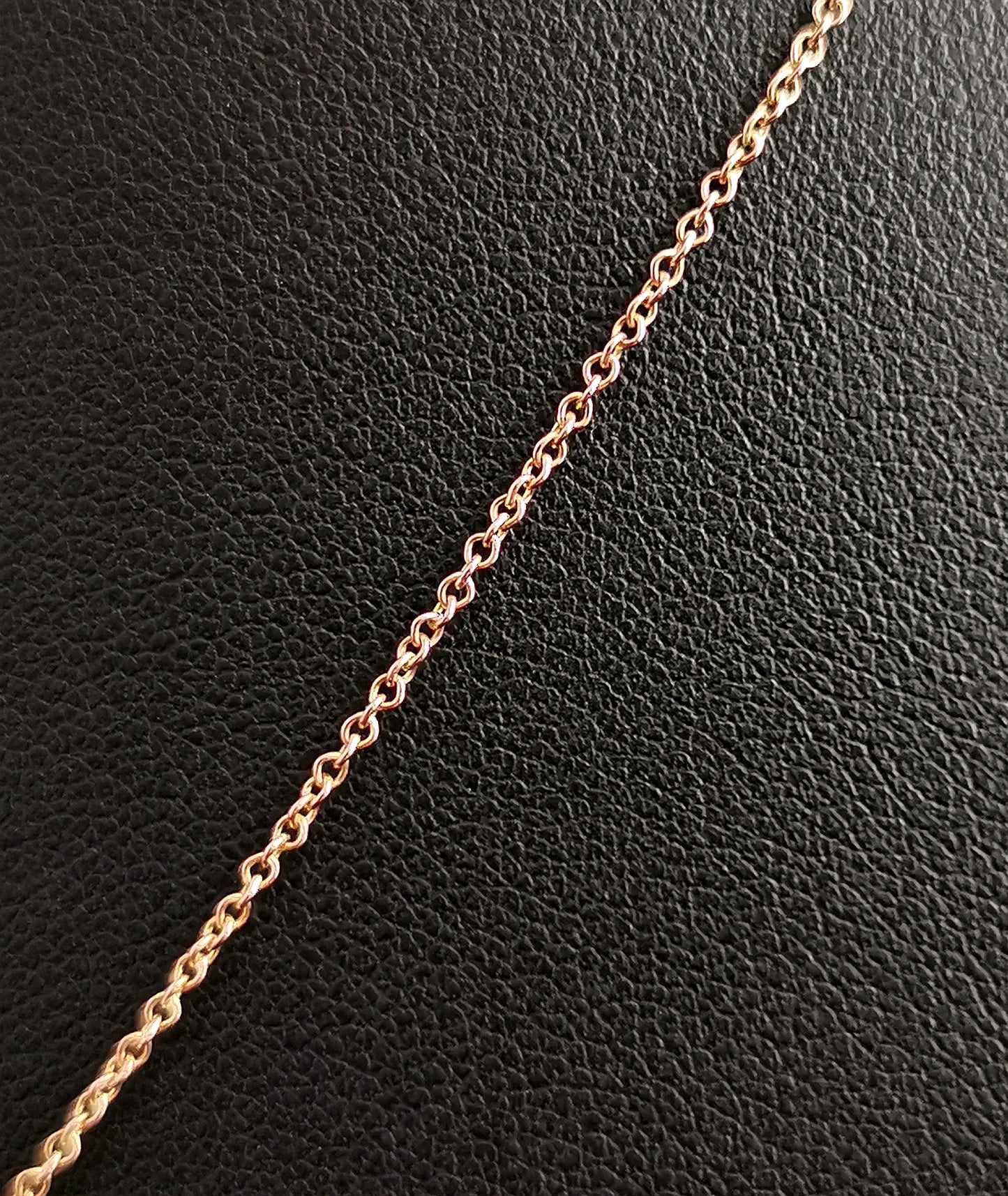 Antique Opal and Diamond drop pendant necklace, 9ct gold
